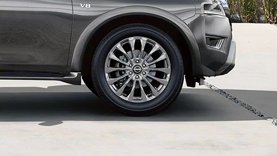 2023 Nissan Armada wheel and tire | Tony Serra Nissan in Cullman AL