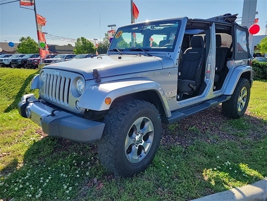 2018 Jeep Wrangler JK Unlimited Sahara in Cullman, AL - Tony Serra Nissan